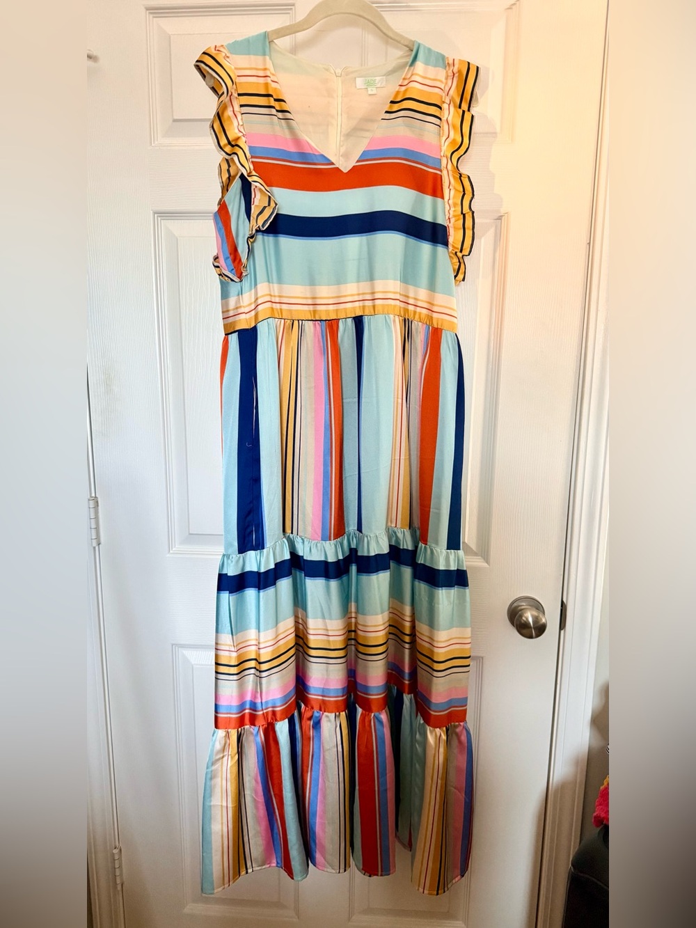 JADE by Melody Rainbow Maxi Dress